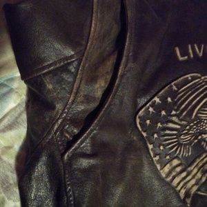 Men's leather jacket